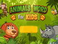 Játék Animals Word for kids