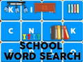 Játék School Word Search