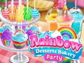 Játék Rainbow Desserts Bakery Party