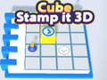 Játék Cube Stamp it 3D