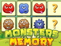 Játék Monsters Memory