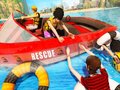 Játék Beach Rescue Emergency Boat