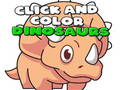 Játék Click And Color Dinosaurs