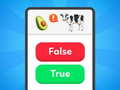 Játék True False - Quiz