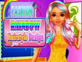 Játék Fashion Rainbow Hairstyle Design