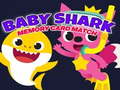 Játék Baby Shark Memory Card Match