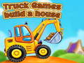 Játék Truck games build a house