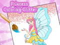 Játék Princess Coloring Glitter