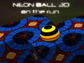 Játék Neon Ball 3d on the run
