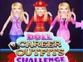 Játék Doll Career Outfits Challenge