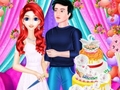 Játék Mermaid Girl Wedding Cooking Cake
