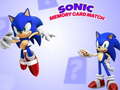 Játék Sonic Memory card Match