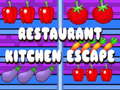 Játék Restaurant Kitchen Escape