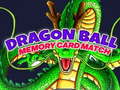 Játék Dragon Ball memory card match
