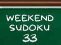Játék Weekend Sudoku 33
