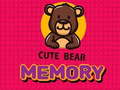 Játék Cute Bear Memory