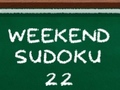 Játék Weekend Sudoku 22 