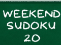 Játék Weekend Sudoku 20