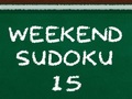 Játék Weekend Sudoku 15
