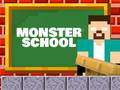Játék Monster School: Roller Coaster & Parkour