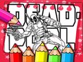 Játék Deadpool Coloring Book