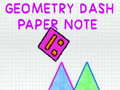 Játék Geometry Dash Paper Note