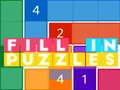 Játék Fill In Puzzles