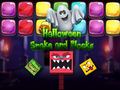 Játék Halloween Snake and Blocks