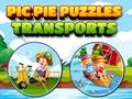 Játék Pic Pie Puzzles Transports