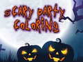 Játék Scary Party Coloring