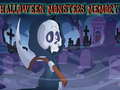 Játék Halloween Monsters Memory