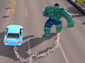 Játék Chained Car vs Hulk 