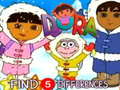 Játék Dora Find 5 Differences