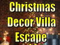 Játék Christmas Decor Villa Escape