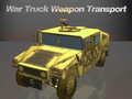 Játék War Truck Weapon Transport