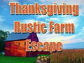 Játék Thanksgiving Rustic Farm Escape