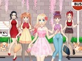 Játék Anime Girls Dress Up Game