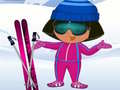 Játék Dora Ski Dress up 