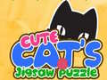 Játék Cute Cats Jigsaw Puzzle