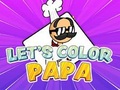 Játék Let's Color Papa