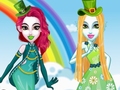 Játék Green Vs Rainbow Fashion Battle
