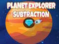 Játék Planet Explorer Subtraction