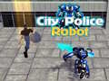 Játék City Police Robot