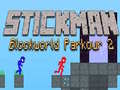 Játék Stickman Blockworld Parkour 2