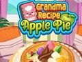 Játék Grandma Recipe Apple Pie