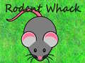 Játék Rodent Whack