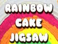 Játék Rainbow Cake Jigsaw