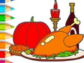Játék Coloring Book: Thanksgiving Day