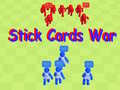 Játék Stick Cards War