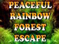 Játék Peaceful Rainbow Forest Escape 